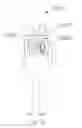 Fig. 14 - Dual-headed wireless rechargeable flashlight
