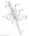 Fig. 08 - Flame simulating assembly with flicker element including paddle elements