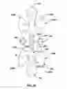 Fig. 22 - Flame simulating assembly with flicker element including paddle elements