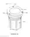 Fig. 20 - LED lighting apparatus with adjustable beam angle lens