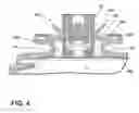 Fig. 05 - Gas turbine engine with igniter stack or borescope mount having noncollinear cooling passages