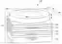 Fig. 01 - Magnetic sensor device having a magneto-resistive structure that generates a vortex magnetization pattern