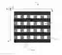 Fig. 02 - Silicon photonic device, optical polarisation beam coupler and optical waveguide coupler