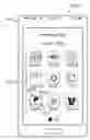 Fig. 01 - Application data displayed through a selectable application icon