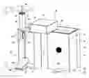 Fig. 01 - Acoustic drum kit, and ensemble of musical instruments comprising such an acoustic drum kit
