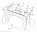 Fig. 01 - Magnetic Pad And Countertop Combination System