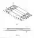 Fig. 03 - INDUCTIVE COMPONENT FOR USE IN AN INTEGRATED CIRCUIT, A TRANSFORMER AND AN INDUCTOR FORMED AS PART OF AN INTEGRATED CIRCUIT