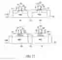 Fig. 11 - Silicon-on-nothing transistor semiconductor structure with channel epitaxial silicon-germanium region