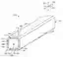 Fig. 01 - Dielectric waveguide having a core and a cladding body, where ribs extend from the cladding body