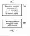 Fig. 07 - Unilateral Transmission Of Second Screen Information In Proximity Of A First Screen
