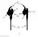 Fig. 01 - Headset comprising heart rate measurement unit