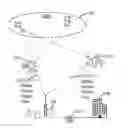 Fig. 01 - Cell selection for airborne mobile cellular communications equipment