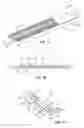 Fig. 12 - Support structures for a flexible electronic component
