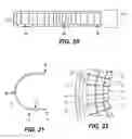 Fig. 34 - Support structures for a flexible electronic component