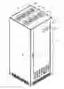 Fig. 01 - Chassis structure for industrial uninterruptible power supply system