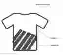 Fig. 13 - Garment Having Integrated Sweat-Eliminating Front Section or Sections