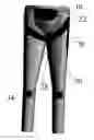 Fig. 01 - Shape enhancing garments with discontinuous elastic polymer composition