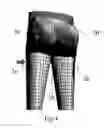 Fig. 04 - Shape enhancing garments with discontinuous elastic polymer composition