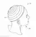 Fig. 01 - CAP FOR CREATING A SPIRAL WAVE HAIR PATTERN