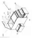 Fig. 03 - Office chest of drawers with area for keeping objects