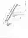 Fig. 22 - Tug activated motorized window covering having an external battery tube