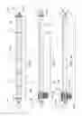 Fig. 32 - Tug activated motorized window covering having an external battery tube