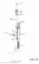 Fig. 67 - Tug activated motorized window covering having an external battery tube