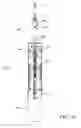 Fig. 70 - Tug activated motorized window covering having an external battery tube