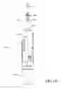 Fig. 71 - Tug activated motorized window covering having an external battery tube