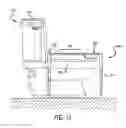 Fig. 10 - Collapsible toilet seating assembly