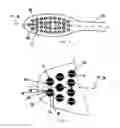 Fig. 03 - Toothbrush comprising asymmetrically oriented tufts of bristles