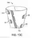 Fig. 17 - Two-part non-planar graduated compression device for the treatment of circulatory disorders