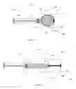 Fig. 09 - Syringes with mixing chamber in a removable cap