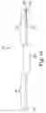 Fig. 18 - Method of using a grooved dilator and implanting a prosthetic in a penis