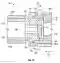 Fig. 18 - Urological system that includes connector with integrated non-return check valve for extension tubing and urology collection systems