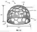 Fig. 10 - Close-proximity range shifting device for proton radiosurgery