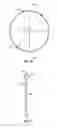 Fig. 09 - Golf club head with structural columns