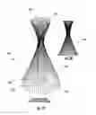 Fig. 13 - Spray head with hyperboloid spray pattern