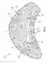 Fig. 04 - Center plenum support for a multiwall turbine airfoil casting