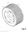 Fig. 09 - Non-pneumatic tire with geodesic ply and bead