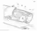 Fig. 01 - Convertible vehicle having a backbench and a wind deflector arrangement