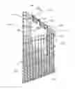 Fig. 01 - Shopping cart bagging station and method of forming the same