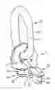 Fig. 01 - Ring element having a divided base for a lashing or attachment means