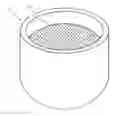 Fig. 01 - Method for producing a quartz glass crucible having a roughened inner surface region for pulling single crystal silicon