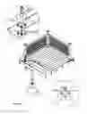 Fig. 11 - Concealed structural post fastening device and method