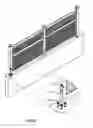 Fig. 12 - Concealed structural post fastening device and method
