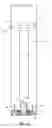 Fig. 15 - Concealed structural post fastening device and method