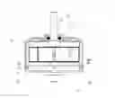 Fig. 01 - Ceiling fan motor housing and cover side fixing structure