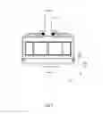 Fig. 04 - Ceiling fan motor housing and cover side fixing structure