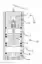 Fig. 01 - Hydro pneumatic accumulator with internal leak detection